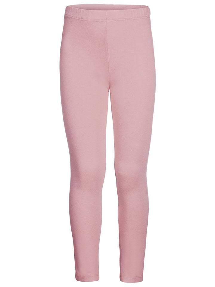 happy girls by Eisend Legginsy termiczne w kolorze jasnoróżowym rozmiar: 158