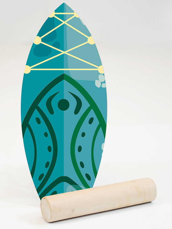 Woody Kids Deska balansująca - 0+ rozmiar: onesize