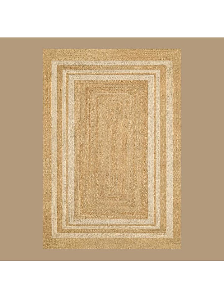 BELLA MAISON Dywan bawełniany "Cheer" w kolorze beżowym rozmiar: 80x150 cm