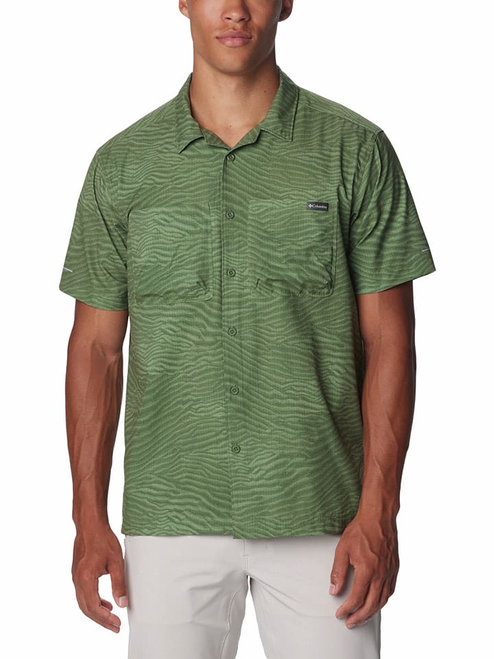 Columbia Koszula funkcyjna "Black Mesa™" w kolorze zielonym rozmiar: S