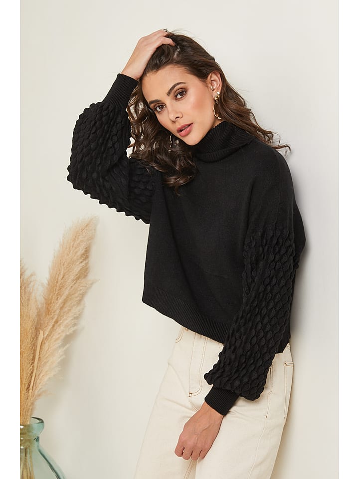 Soft Cashmere Golf w kolorze czarnym rozmiar: 38/40