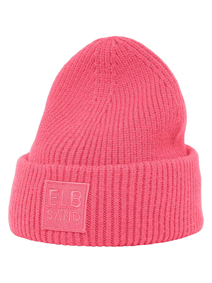 ELBSAND Czapka beanie "Nora" w kolorze różowym rozmiar: onesize