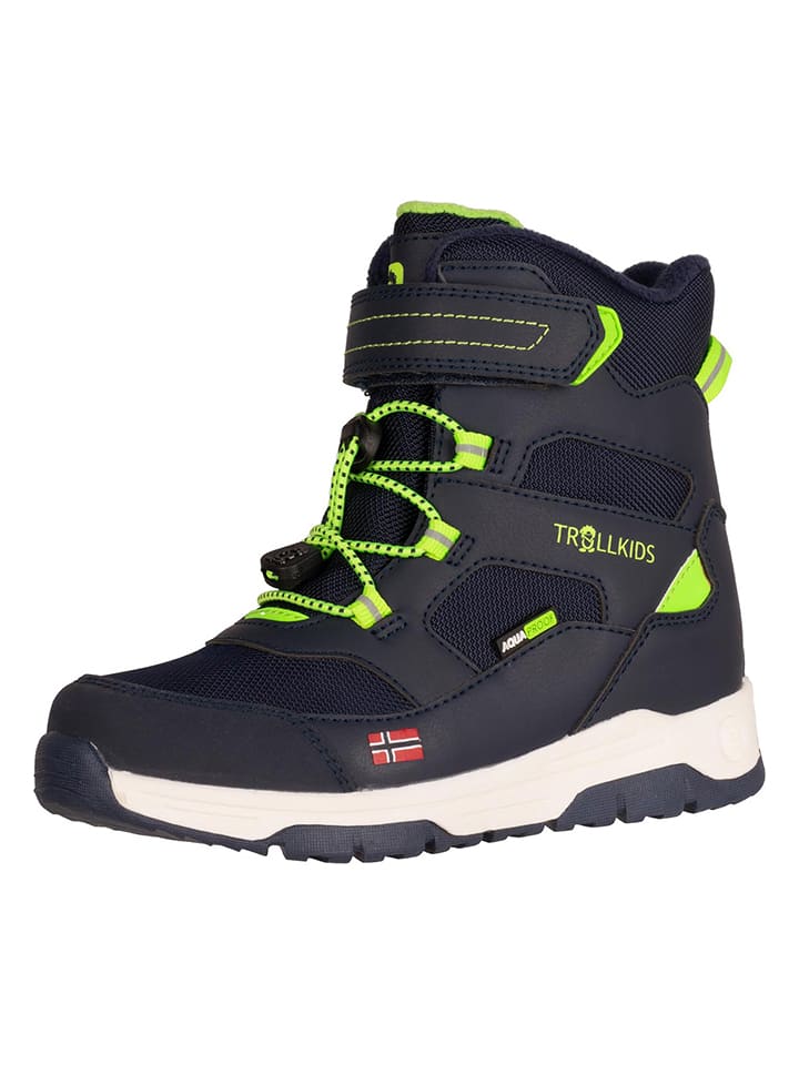 Trollkids Botki zimowe "Lofoten" w kolorze granatowym rozmiar: 37
