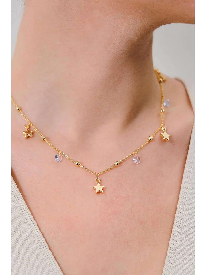 Lodie Silver Naszyjnik z elementami ozdobnymi rozmiar: onesize