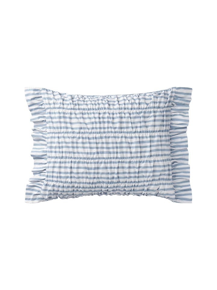 Ellos Home Poszewka "Avery" w kolorze niebieskim na poduszkę rozmiar: 50x60 cm