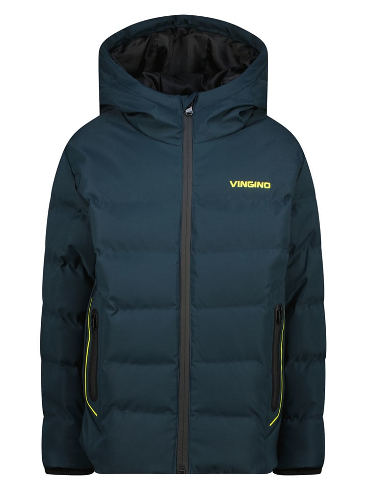 Vingino Kurtka zimowa "Take" w kolorze zielonym rozmiar: 176