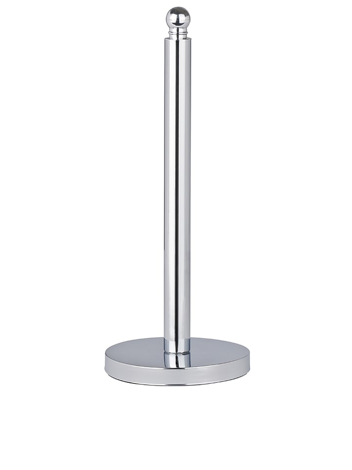 Wenko Zestaw WC w kolorze srebrnym - wys. 34 cm rozmiar: onesize