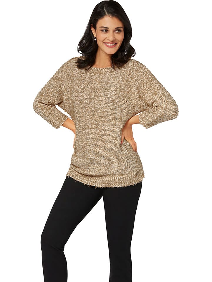 WITT WEIDEN Sweter w kolorze jasnobrązowym rozmiar: 52