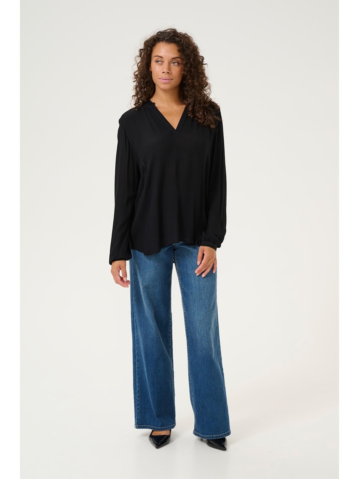 Kaffe Bluzka w kolorze czarnym rozmiar: 44