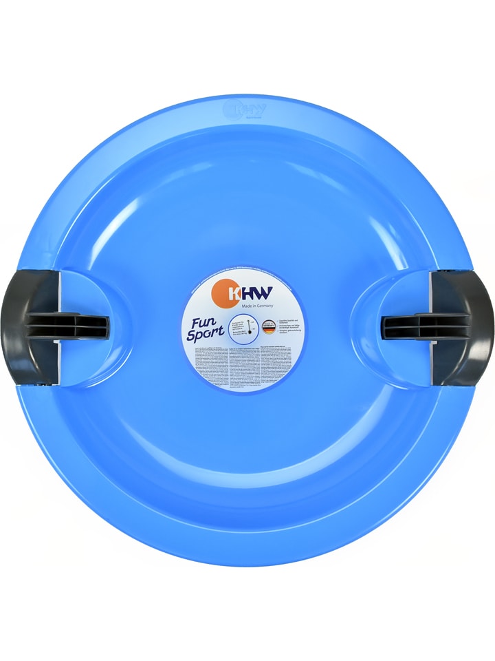 KHW Ślizg-jabłuszko "Fun UFO" w kolorze niebieskim - 8+ rozmiar: onesize