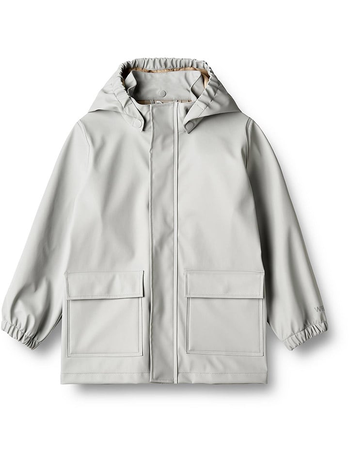 Wheat Kurtka przeciwdeszczowa "Ollo" w kolorze szarym rozmiar: 122