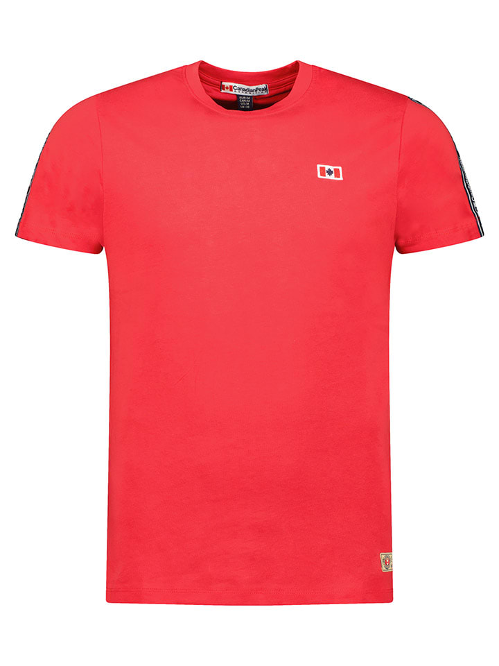 Canadian Peak Koszulka "Javengeak" w kolorze czerwonym rozmiar: M