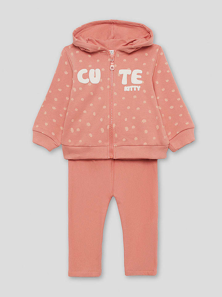 Street MONKEY 2-częściowy zestaw w kolorze pomarańczowym rozmiar: 68