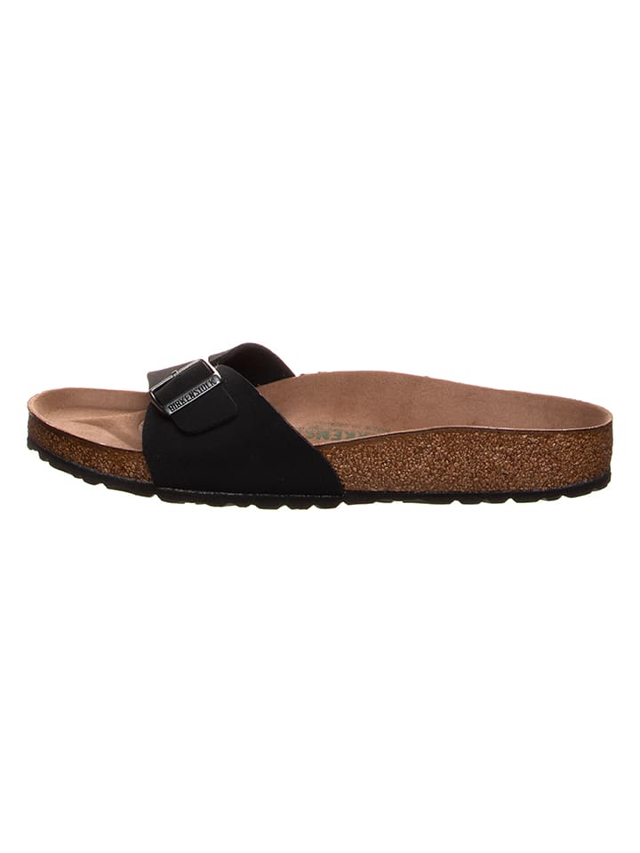 Birkenstock Klapki "Madrid" w kolorze czarnym rozmiar: 40