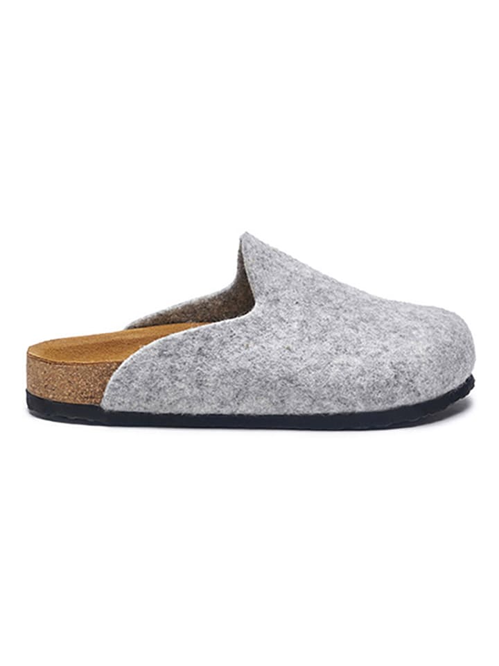 Comfortfusse Wełniane kapcie w kolorze szarym rozmiar: 35
