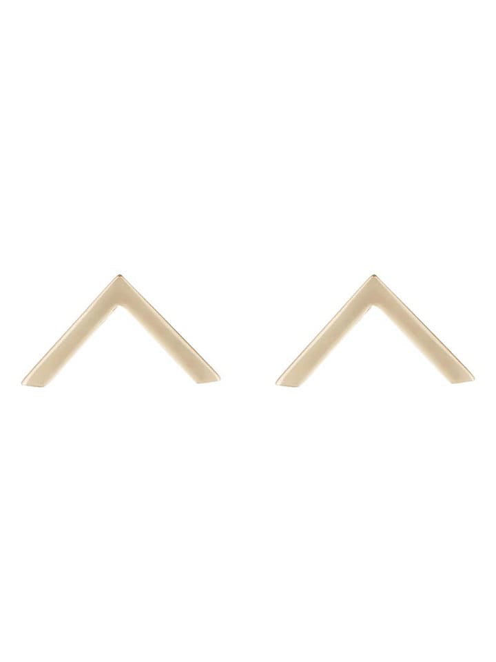 OR ÉCLAT Złote kolczyki-wkrętki "Bermudes" rozmiar: onesize