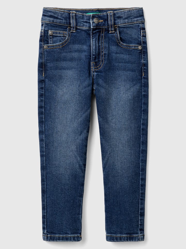 Benetton Dżinsy w kolorze granatowym rozmiar: 82