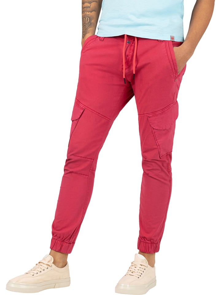 Timezone Bojówki "Brooklyn" w kolorze różowym rozmiar: W31/L34