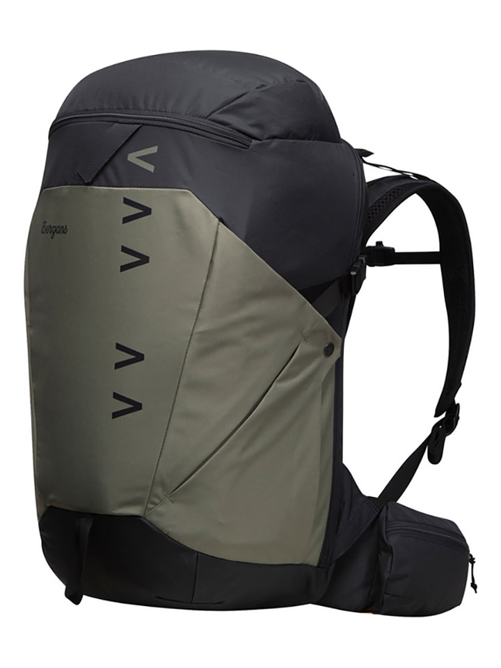 Bergans Plecak "Vaagaa Daypack 33 M/L" w kolorze czarno-oliwkowym - 30 x 55 x 30 cm rozmiar: onesize