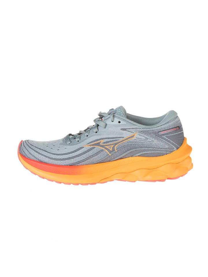 Mizuno Buty "Wave Skyrise Wos" w kolorze szaro-pomarańczowym do biegania rozmiar: 36,5