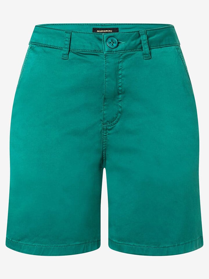 More & More Szorty w kolorze zielonym rozmiar: 34