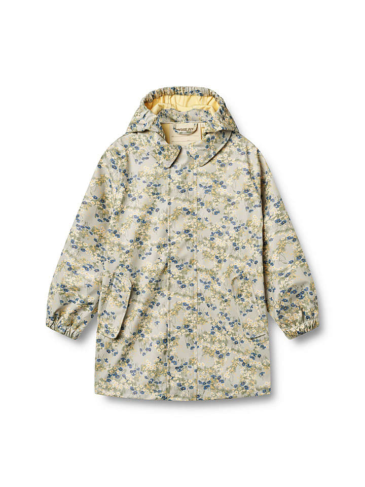 Wheat Płaszcz przeciwdeszczowy "Finley" w kolorze szarym rozmiar: 128