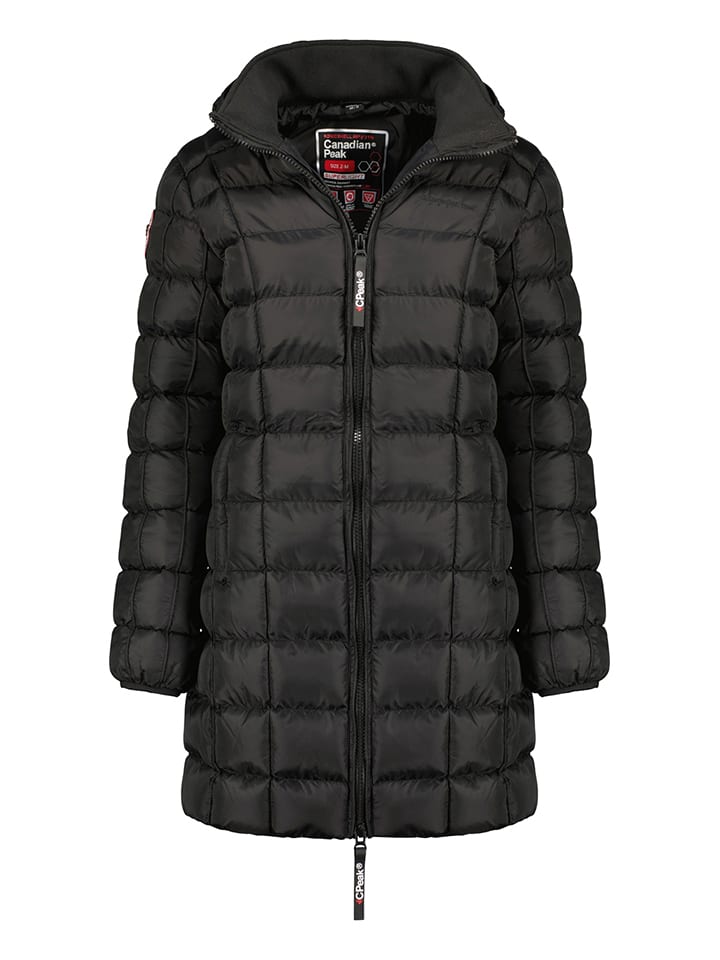 Canadian Peak Płaszcz zimowy "Bambolineak" w kolorze czarnym rozmiar: XL