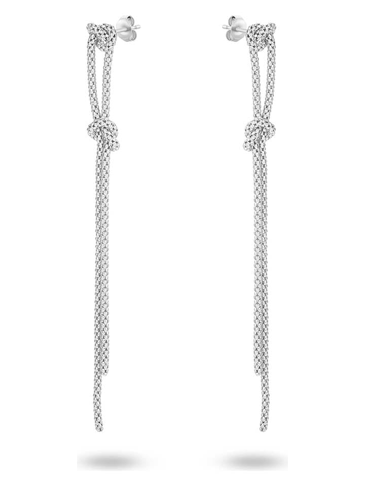 DI GIORGIO Srebrne kolczyki-wkrętki rozmiar: onesize