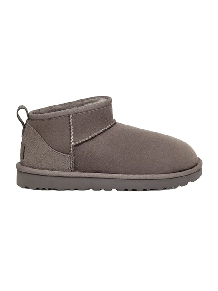 UGG Skórzane botki "Classic Ultra MIni" w kolorze lawendowym rozmiar: 38