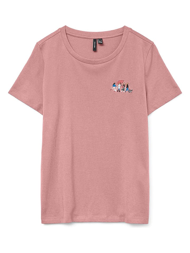Vero Moda Koszulka w kolorze jasnoróżowym rozmiar: XS