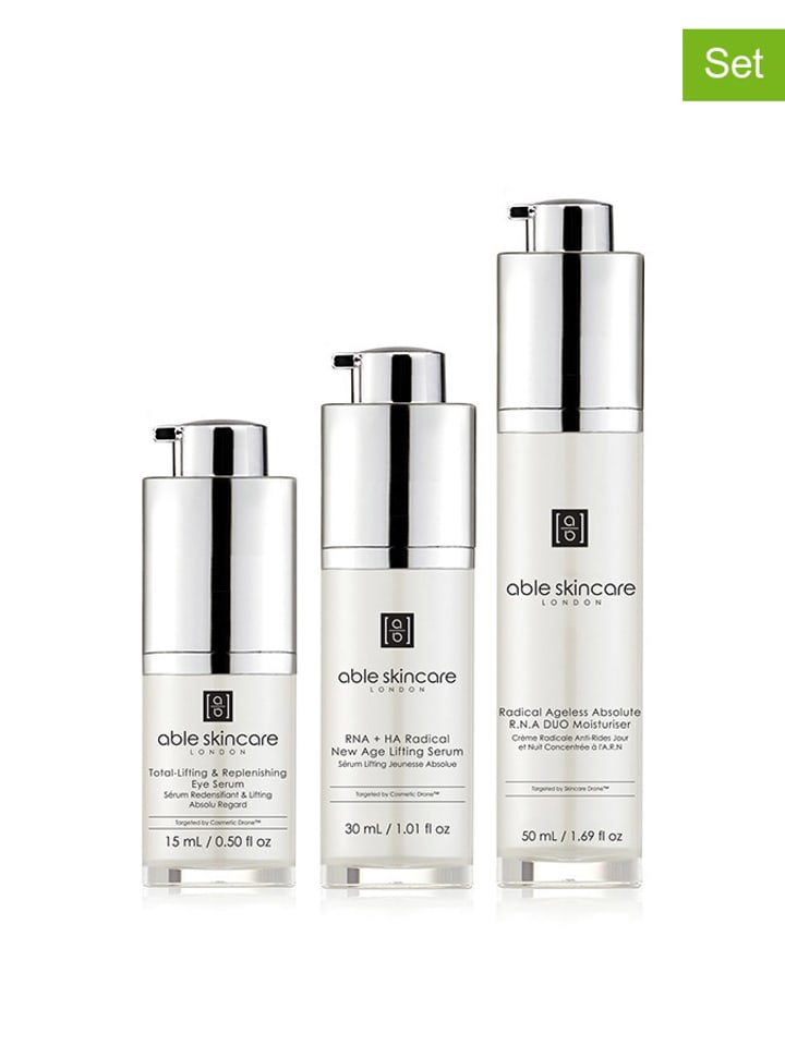 Able Skincare 3-częściowy zestaw do pielęgnacji twarzy rozmiar: onesize