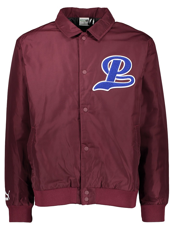 Puma Kurtka przejściowa "C- PMA Team" w kolorze czerwonym rozmiar: M