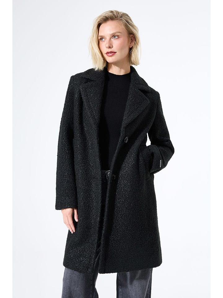 Garcia Płaszcz przejściowy w kolorze czarnym rozmiar: M