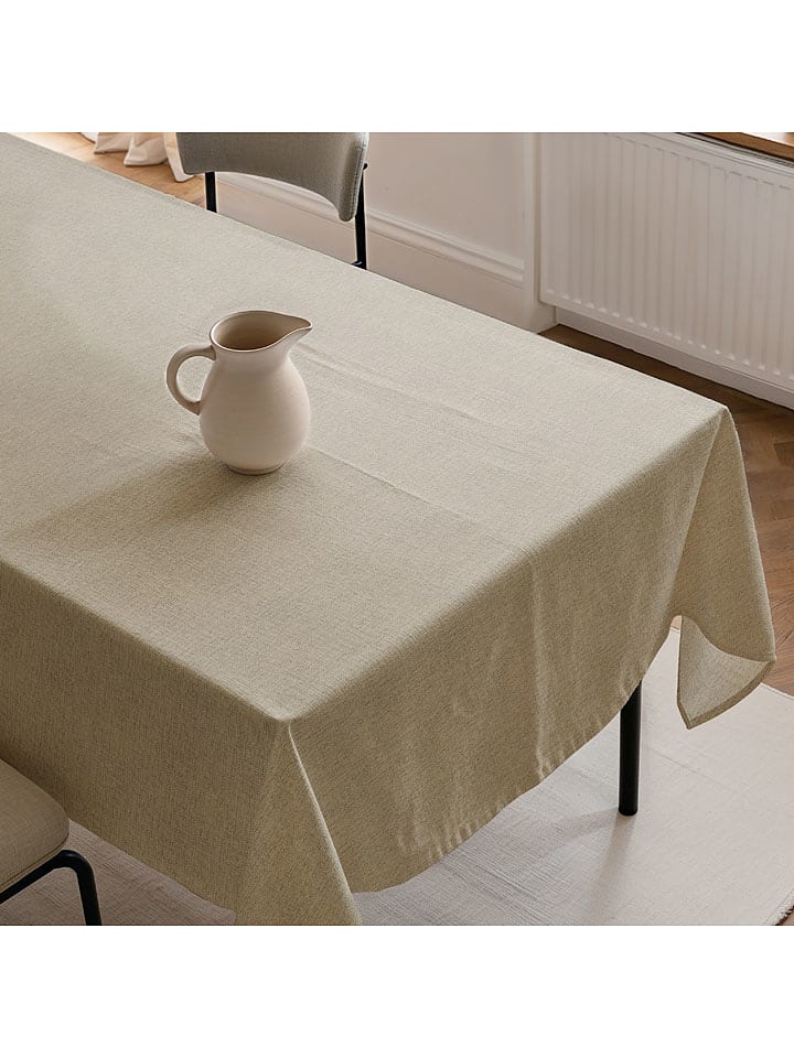 Mint Rugs Obrus "Smooth Indra" w kolorze beżowym rozmiar: 140x300 cm