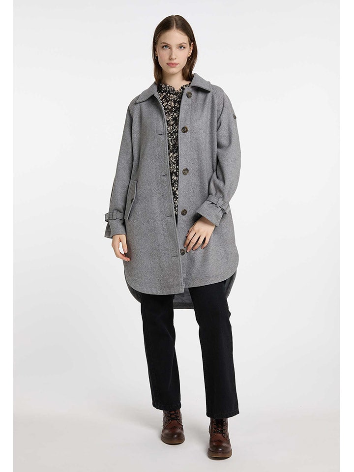 Schmuddelwedda Płaszcz przejściowy w kolorze szarym rozmiar: L