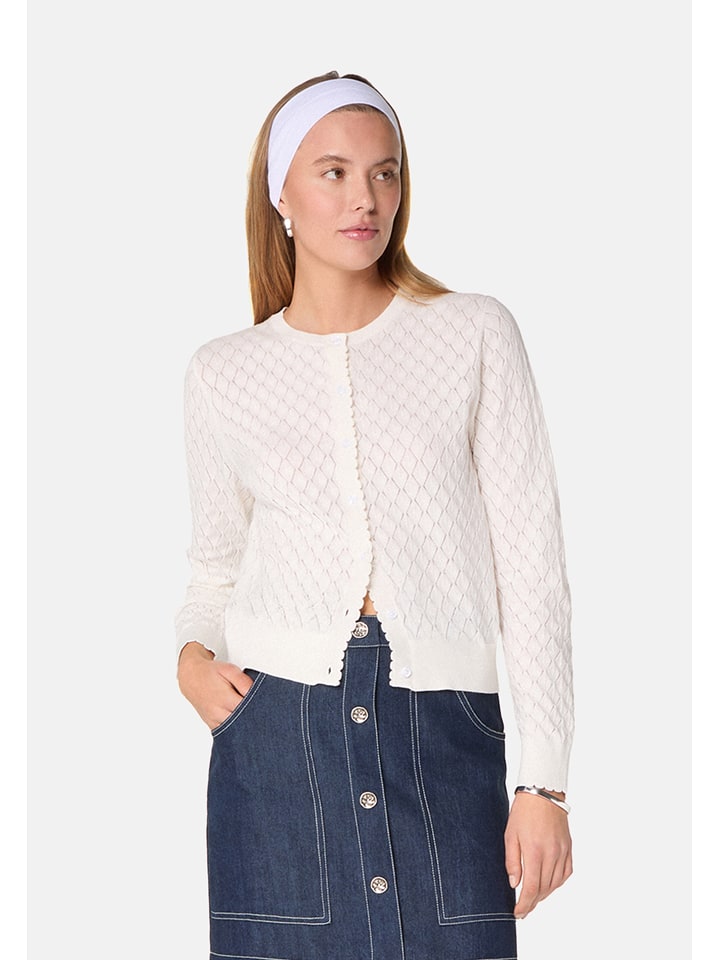 Rodier Kardigan w kolorze kremowym rozmiar: M