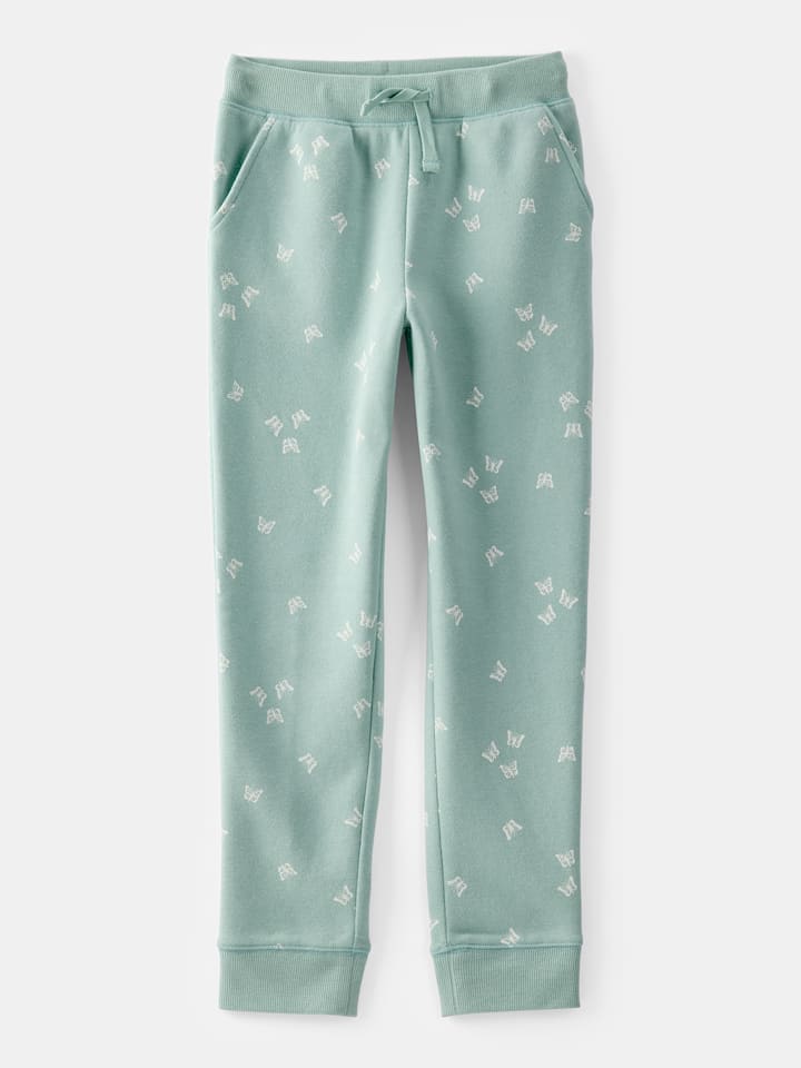 OshKosh Spodnie dresowe w kolorze zielonym rozmiar: 110