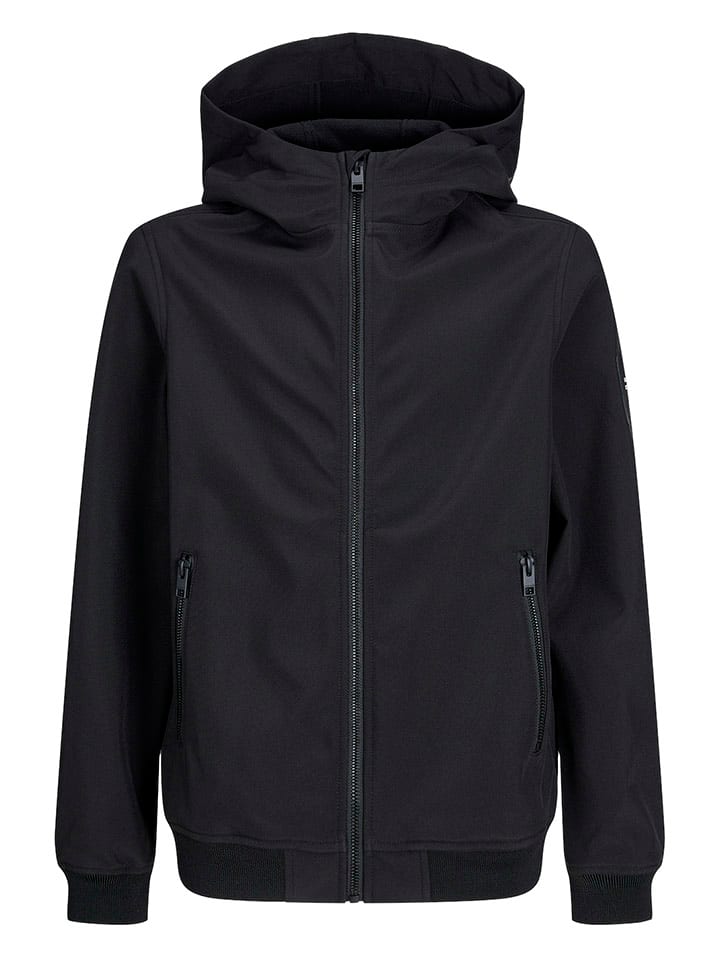 JACK & JONES Junior Kurtka softshellowa w kolorze czarnym rozmiar: 164