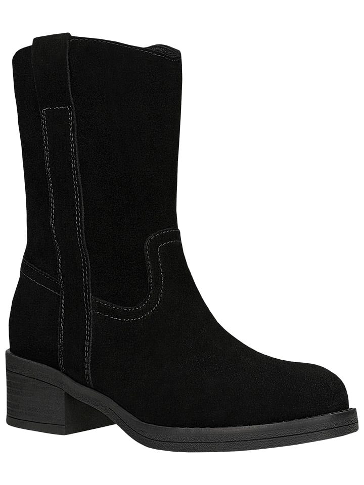 Wojas Skórzane botki w kolorze czarnym rozmiar: 37