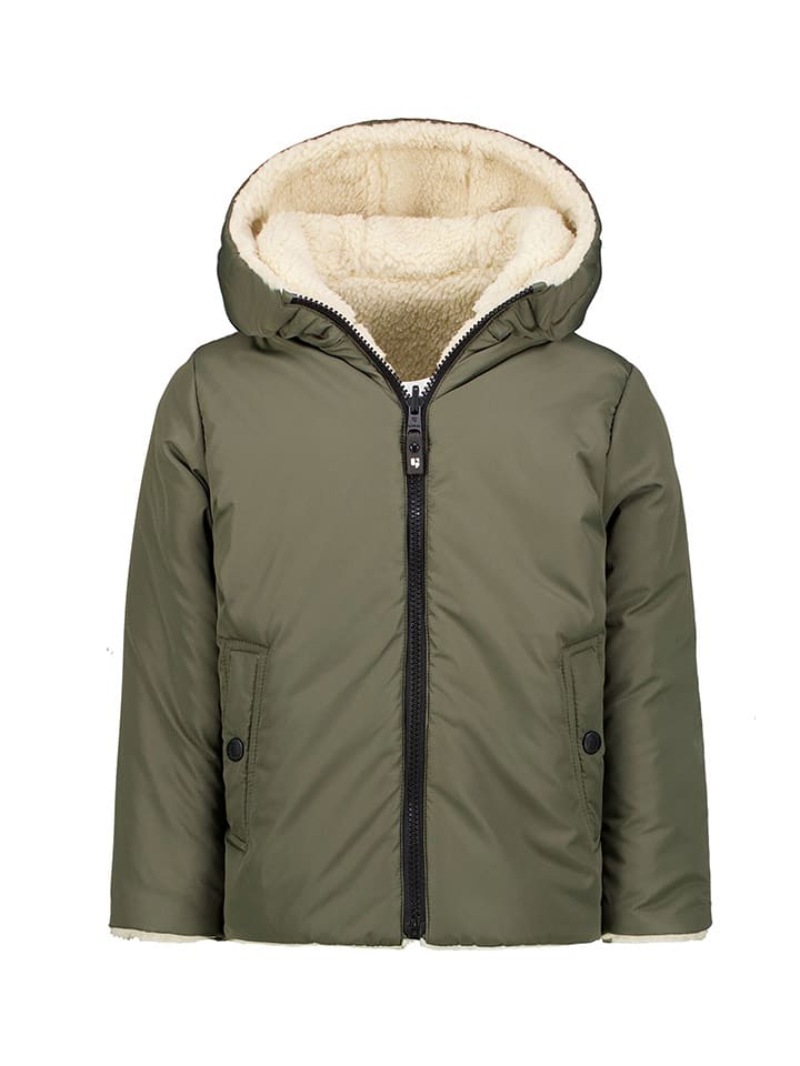 Garcia Dwustronna kurtka w kolorze oliwkowo-kremowym rozmiar: 128/134