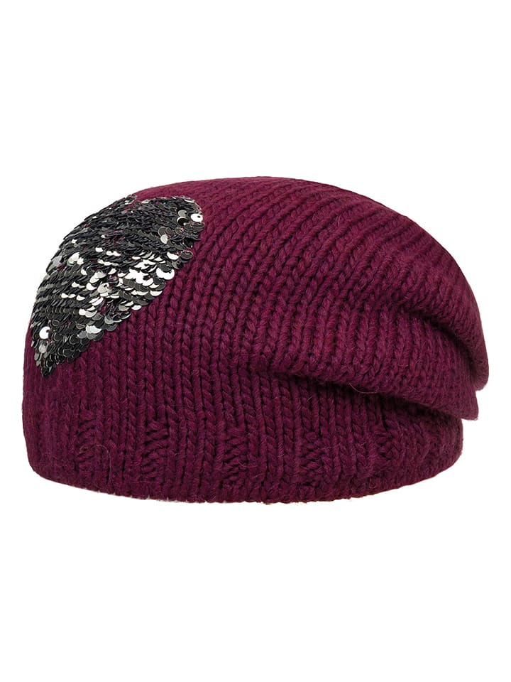 Döll Czapka banie w kolorze ciemnofioletowym rozmiar: 49 cm