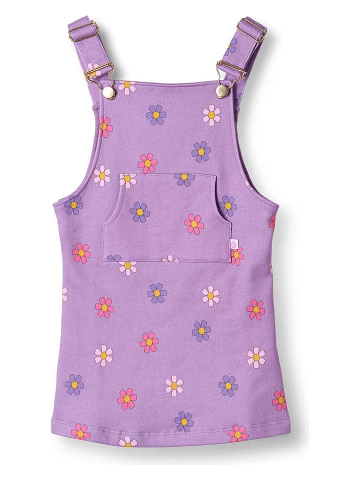 Småfolk Sukienka-ogrodniczka w kolorze fioletowym rozmiar: 104/110