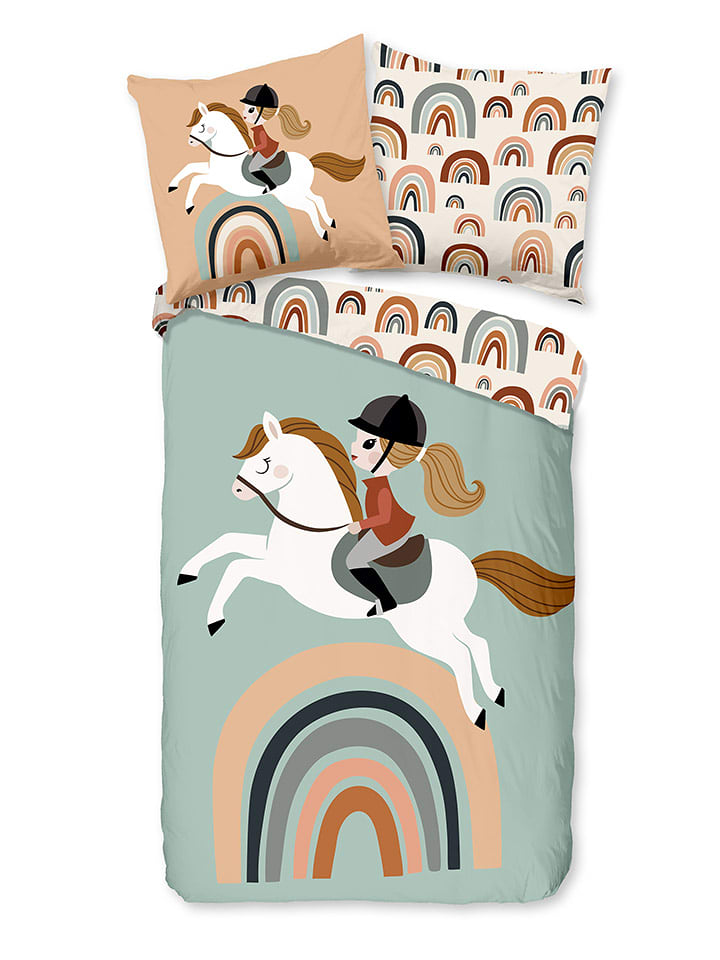 Good Morning Komplet pościeli ''Destin'' ze wzorem rozmiar: 140x220 cm