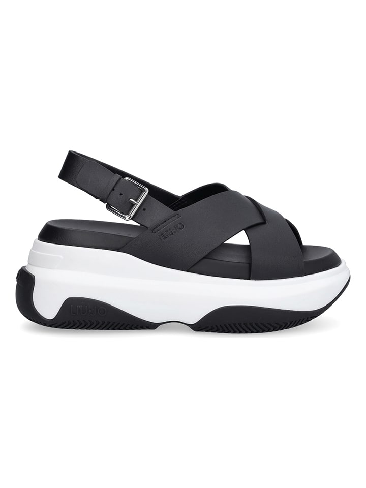 Liu Jo Sandały w kolorze czarnym rozmiar: 40