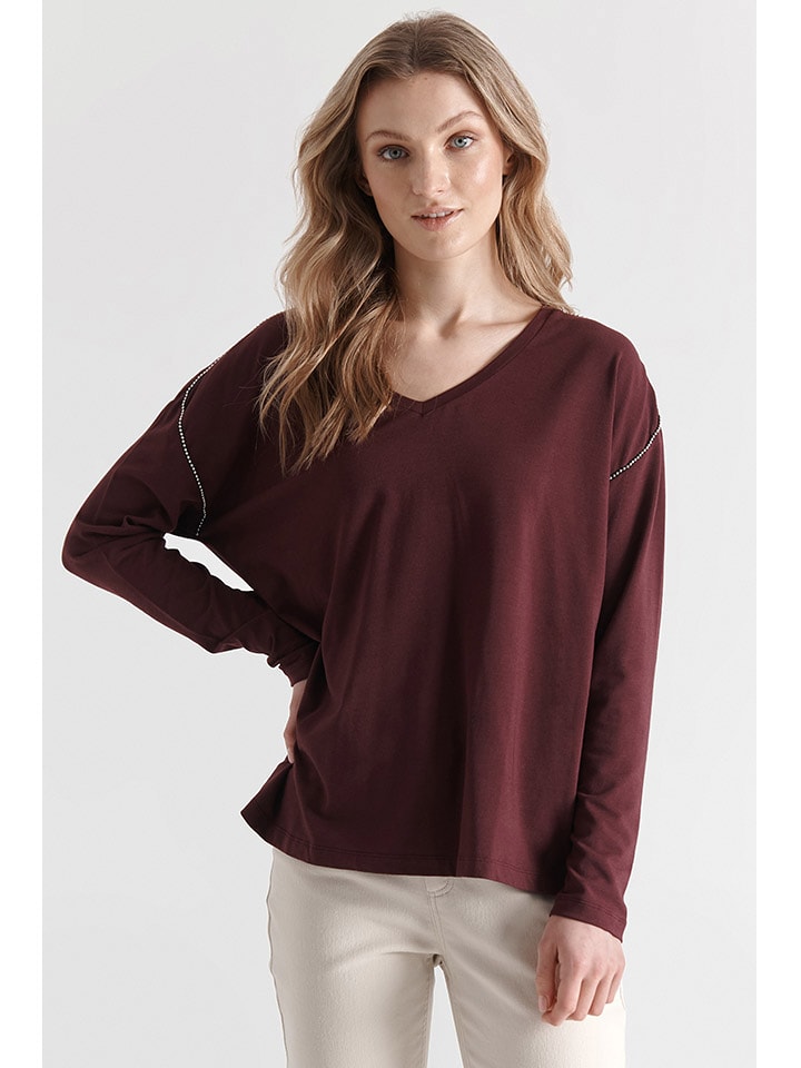 TATUUM Bluzka w kolorze bordowym rozmiar: L