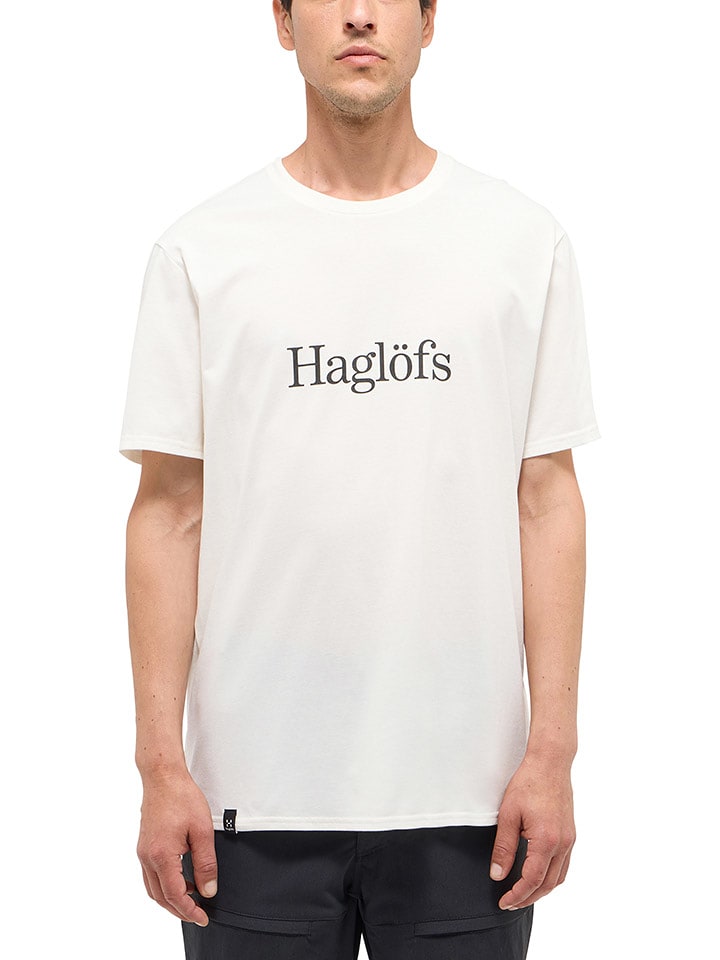 Haglöfs Koszulka "Outsiders" w kolorze białym rozmiar: S