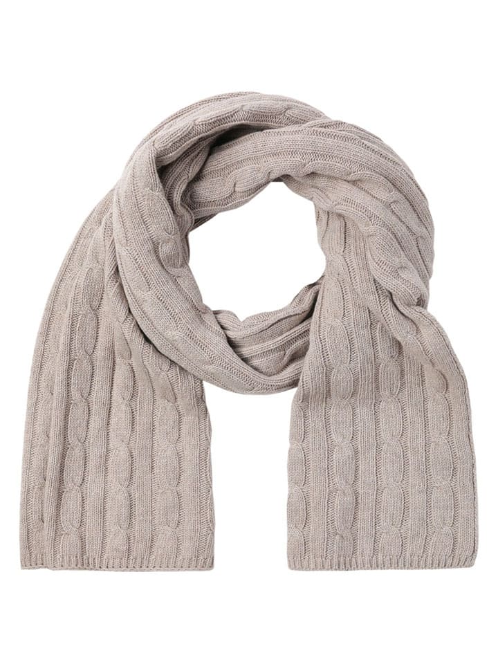 TATUUM Szal "Gorita" w kolorze szarobrązowym - 170 x 43 cm rozmiar: onesize