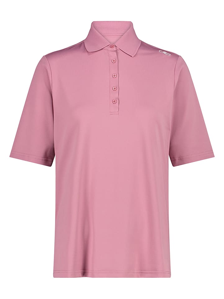 CMP Funkcyjna koszulka polo w kolorze jasnoróżowym rozmiar: 42