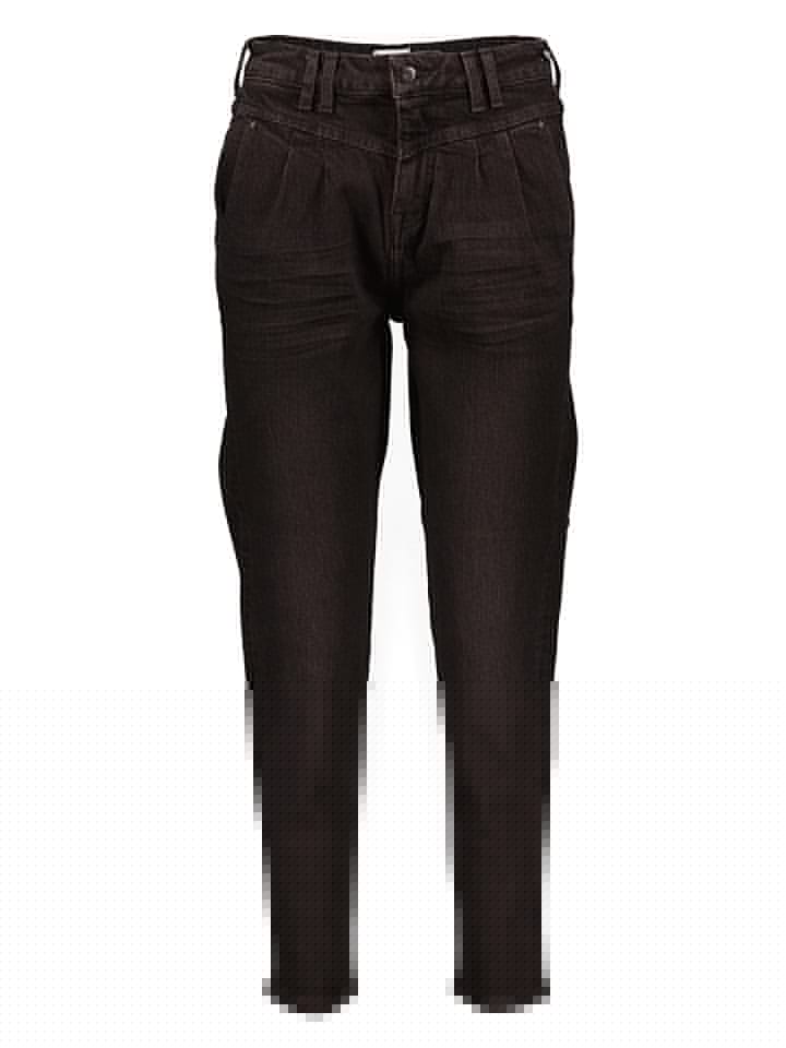 Mustang Dżinsy "Odyssey" - Mom fit - w kolorze ciemnobrązowym rozmiar: W26/L34