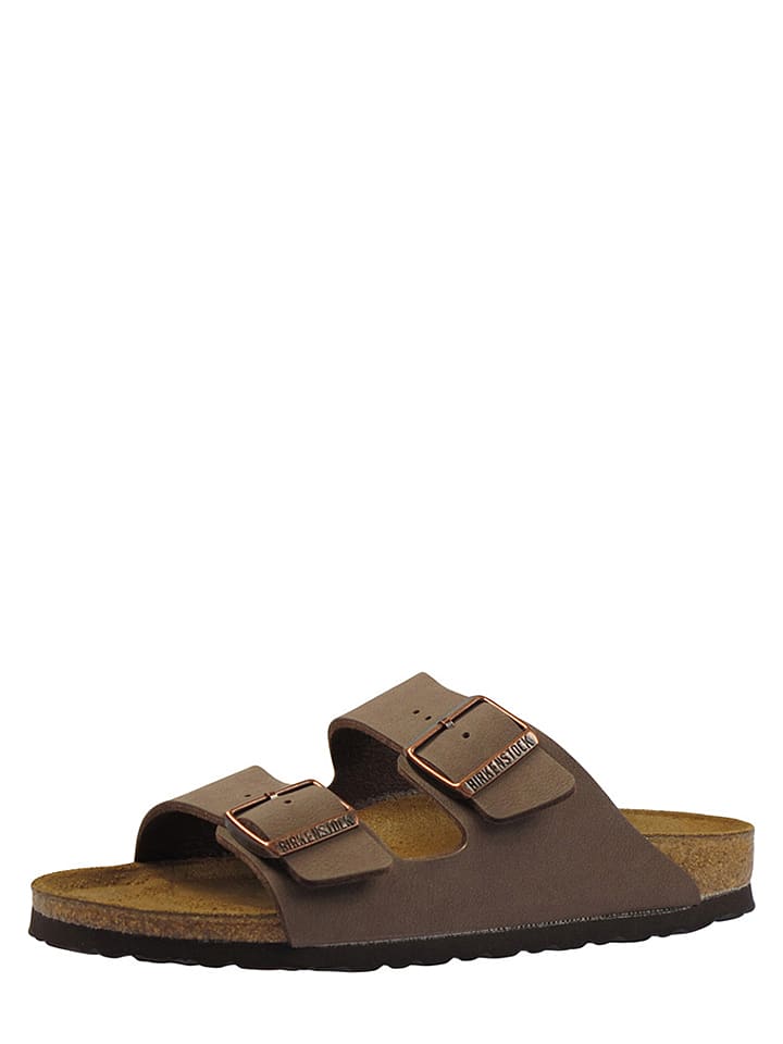 Birkenstock Klapki "Arizona" w kolorze brązowym rozmiar: 40